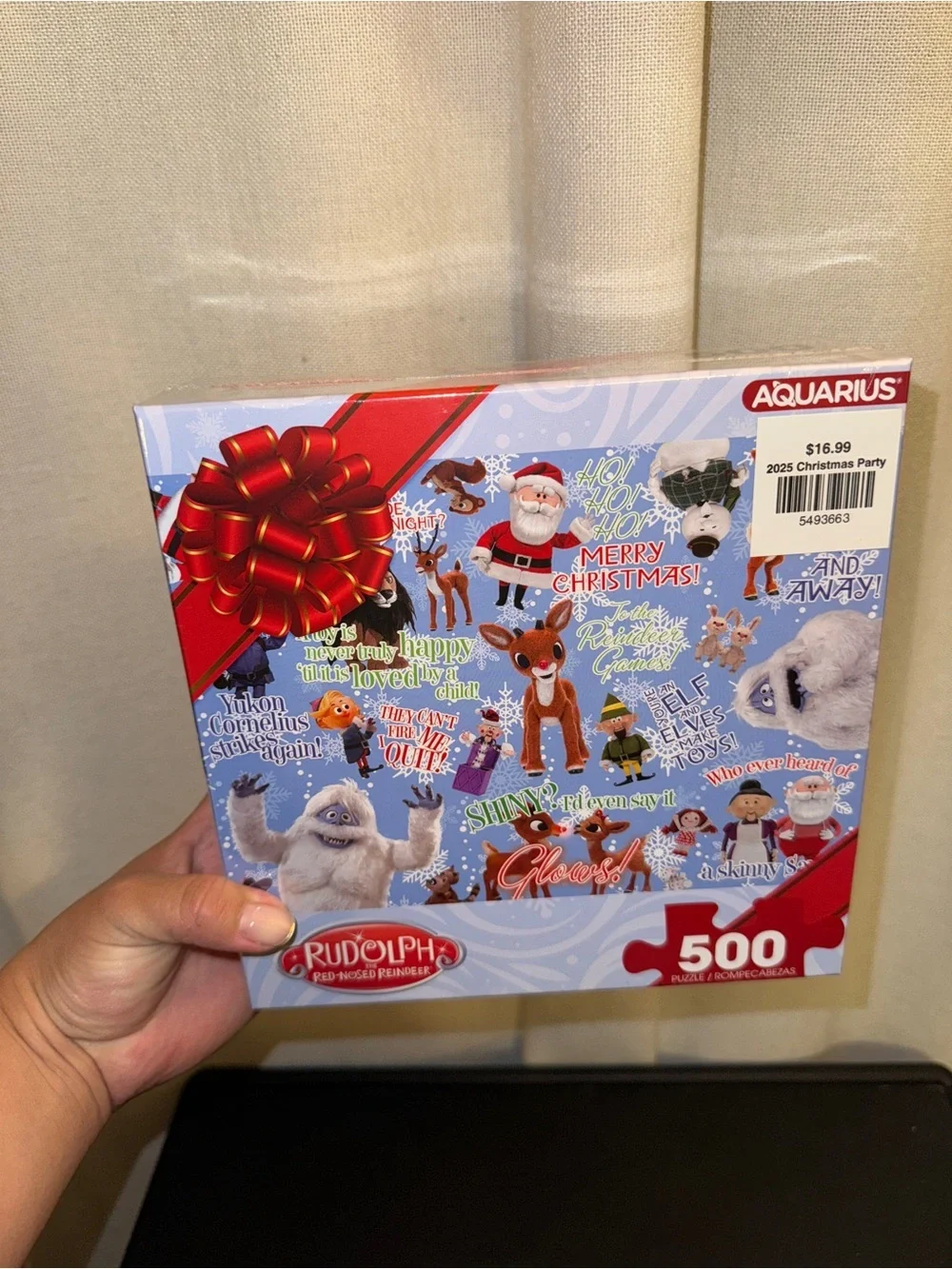 Christmas Rudolph puzzle